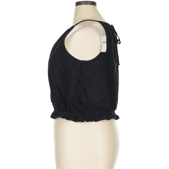 Anthropologie Pilcro Cropped Linen Halter Top, - Picture 9 of 10